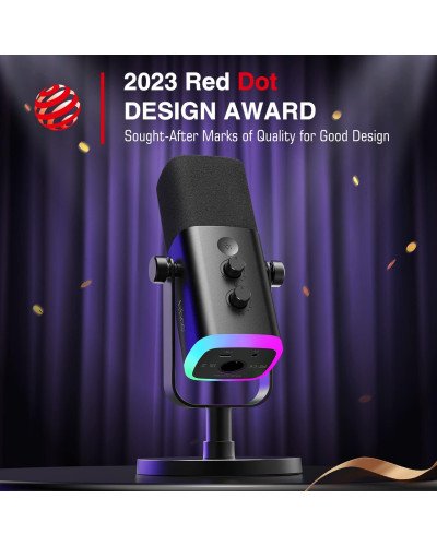 FIFINE Ampligame AM8 USB/XLR Dynamic Microphone