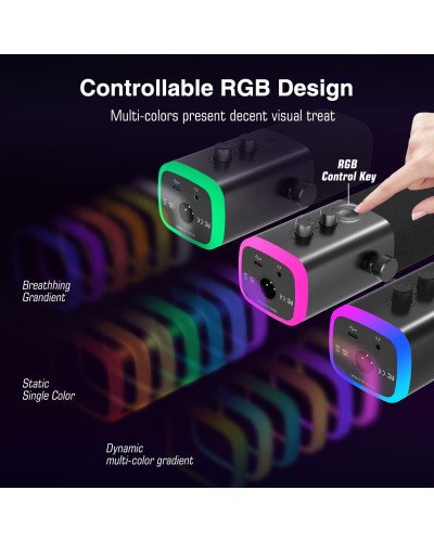 FIFINE Ampligame AM8 USB/XLR Dynamic Microphone