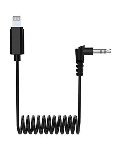 Hollyland 3.5mm TRS to Lightning Coiled Cable