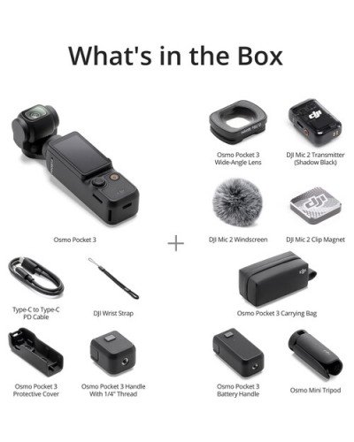 DJI Osmo Pocket 3 Creator Combo DJI Osmo Pocket 3 Creator Combo