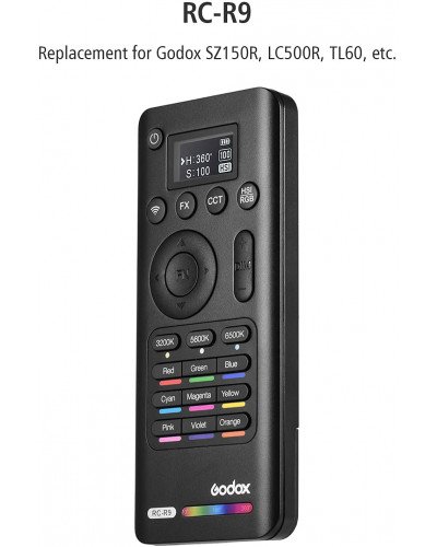 Godox RC-R9 Remote Control for LC500R LED Light Stick