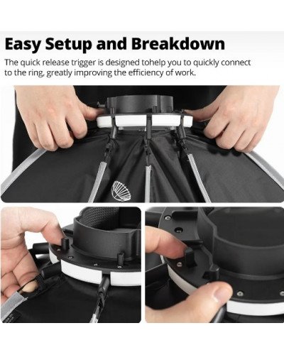 AMBITFUL PF30 SE mini Speedlite Portable Octagon Umbrella Softbox