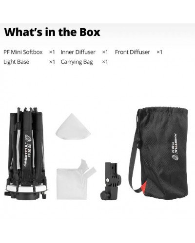 AMBITFUL PF30 SE mini Speedlite Portable Octagon Umbrella Softbox