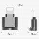 TF Card Reader OTG Adapter MicroSD Alloy Card Reader For iPhone