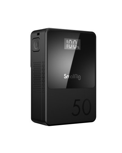 SmallRig VB50 Mini V-Mount Battery (50Wh, Black)
