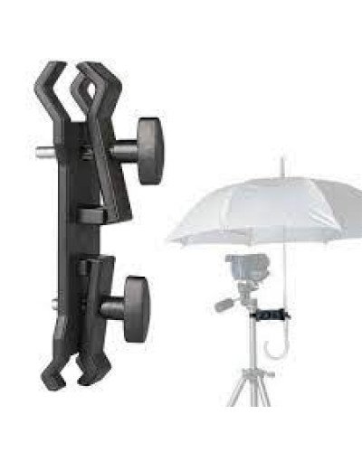 Camera Umbrella Holder Clip Clamp Bracket Spport Tripod for Outdoor