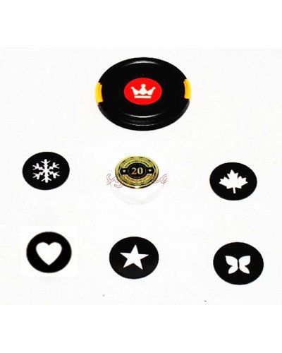 58mm Bokeh Masters Kit Bokeh Effect Lens Cap Cover Filter for Artistic Romantic Night Scene Photography