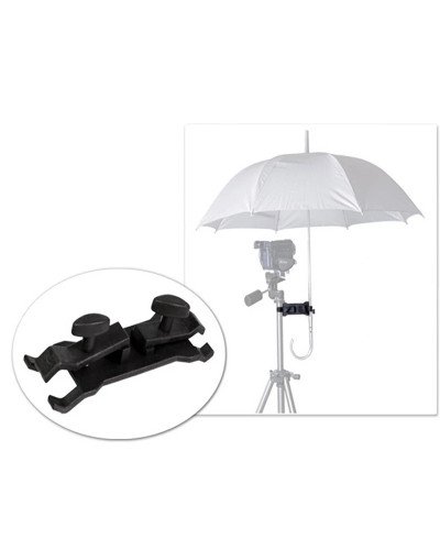 Camera Umbrella Holder Clip Clamp Bracket Spport Tripod for Outdoor
