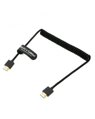 Alvin’s Cables 8K HDMI TO HDMI Straight 30-45In Cable  for Atomos Ninja Feelworld Monitor