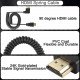 4K HDMI TO HDMI Right-Angle 1.9m Cable