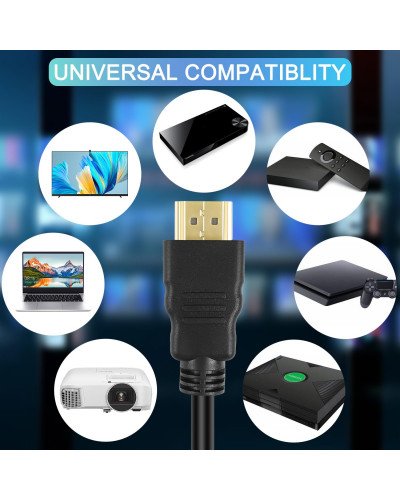 4K HDMI TO HDMI Right-Angle 1.9m Cable