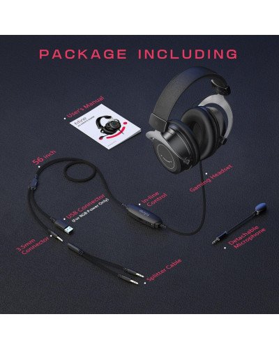 FIFINE Ampligame H3 RGB Headset With 3.5mm Trrs Jack