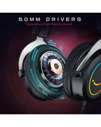 FIFINE Ampligame H3 RGB Headset With 3.5mm Trrs Jack