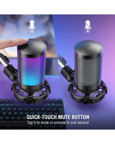 FIFINE Ampligame A6T Gaming USB Microphone Kit