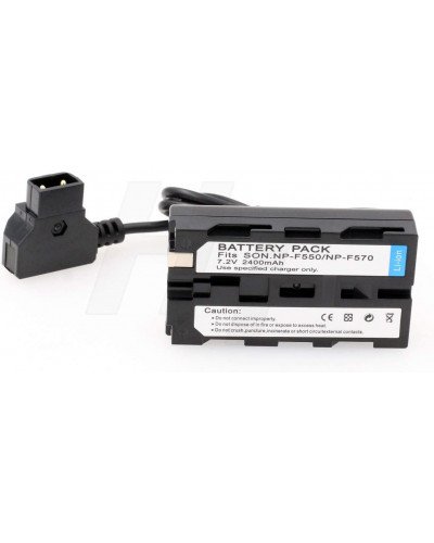 Dummy Battery to D-Tap Cable NP-F570/770/970(40cm)