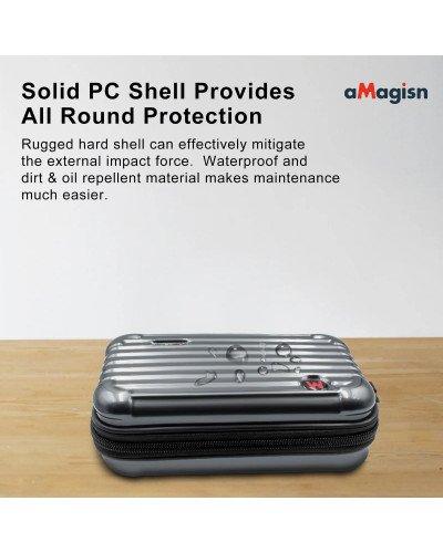 Insta360 X3 aMagisn Small Hard Shell Storage Bag Protective Accessories(Grey)