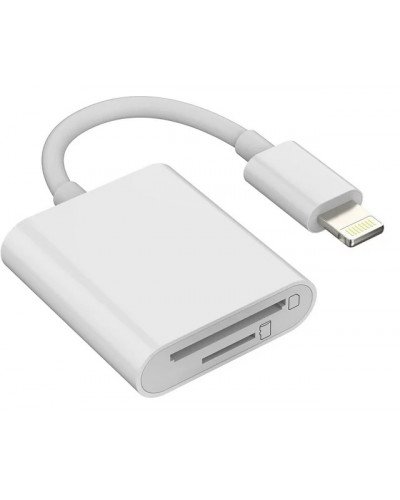 IPhone Lightning To TF/SD Card Micro Camera Reader OTG Adapter Cable