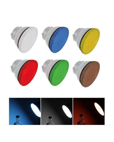 Standard Studio Strobe Reflector Light Soft Diffuser 6 Colors Standard Studio Strobe Reflector Light Soft Diffuser 6 Colors