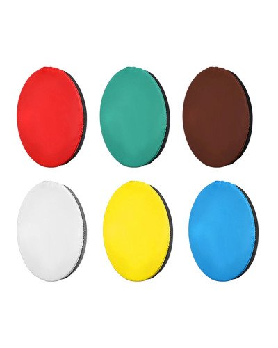 Standard Studio Strobe Reflector Light Soft Diffuser 6 Colors Standard Studio Strobe Reflector Light Soft Diffuser 6 Colors