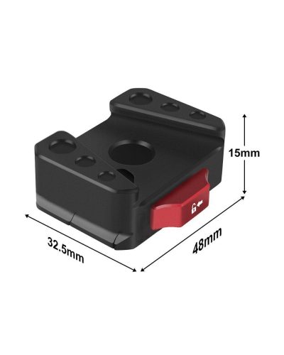 Quick Release Plate Clamp V-Lock Mount for DSLR Action Camera