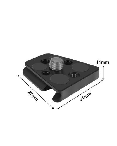 Quick Release Plate Clamp V-Lock Mount for DSLR Action Camera Quick Release Plate Clamp V-Lock Mount for DSLR Action Camera