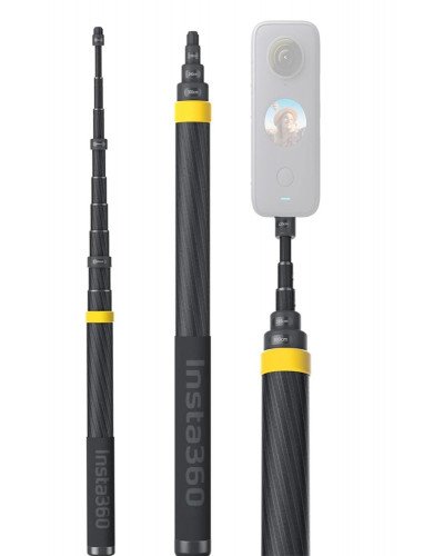 Insta360 Extended Selfie Stick for X3, ONE RS/X2/R/X, And ONE 3M