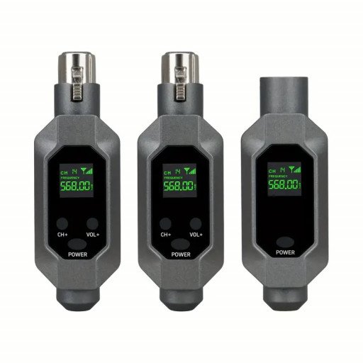 Wireless Microphone XLR Transmitter Receiver Universal Wired to Wireless Converter For Guitar Audio Mixer Amplifiers