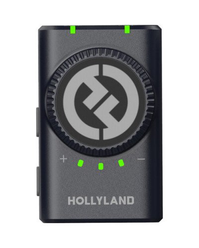 Hollyland LARK M2 DUO 2-Person Wireless Combo Microphone System (Shine Charcoal)