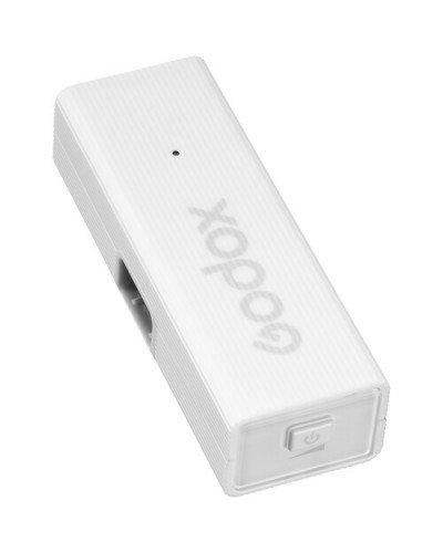 Godox MoveLink Mini LT 2-Person Wireless Microphone System for Cameras & iOS Devices (Cloud White)