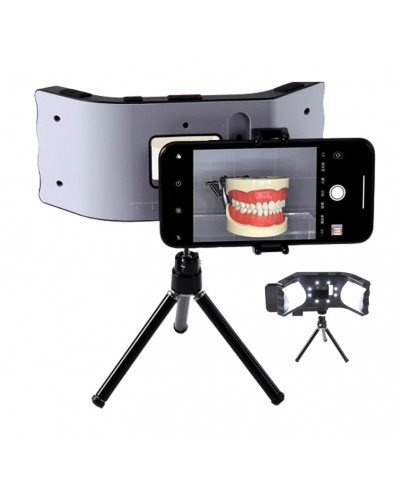 Dental Oral Photography LED Lamp Flash Light with Three Foot Bracket