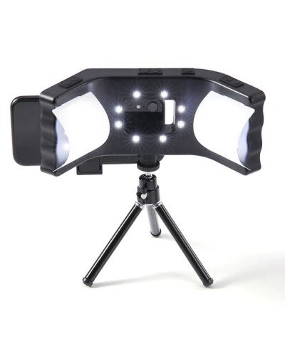 Dental Oral Photography LED Lamp Flash Light with Three Foot Bracket