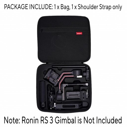 Carrying Case Bag for DJI Ronin RS3 Gimbal & Accessories Storage Bag Travel Protection Large Capacity Case