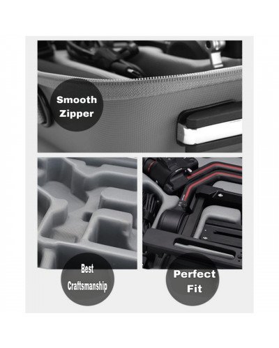 Carrying Case Bag for DJI Ronin RS3 Gimbal & Accessories Storage Bag Travel Protection Large Capacity Case