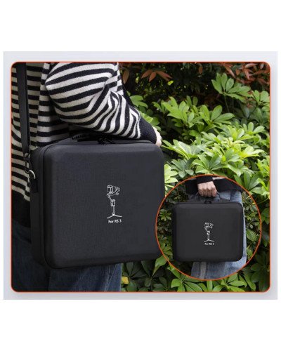 Carrying Case Bag for DJI Ronin RS3 Gimbal & Accessories Storage Bag Travel Protection Large Capacity Case