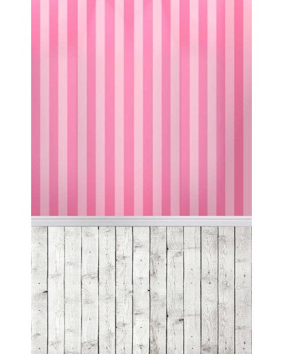 Wood Floor Photography Backdrop Pink Wall Background For Studio