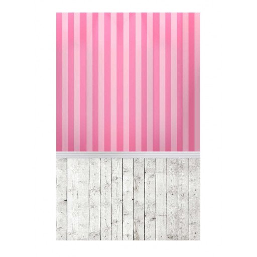 Wood Floor Photography Backdrop Pink Wall Background For Studio