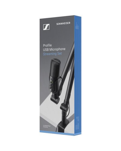 Sennheiser Profile USB Condenser Microphone Streaming Set with Boom Arm