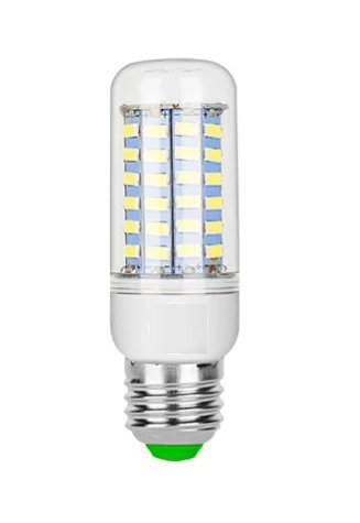E27 SMD 56 LEDs Corn Light Chandelier Spotlight Bulb 220V White