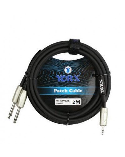 YORX YX-362Prl-2M Bk Aux To Jack Cable