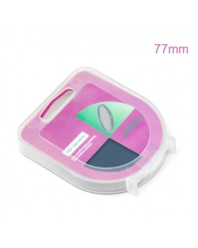 ND2 to ND400 Neutral Density Filter Slim Fader for Camera 77mm