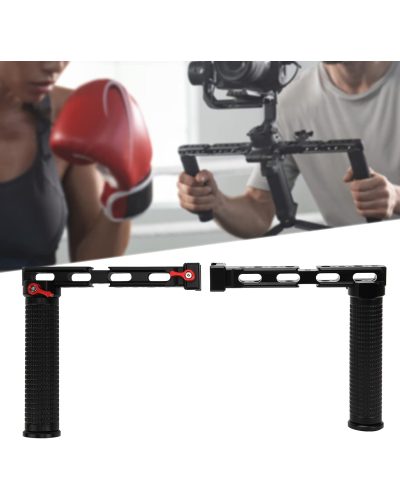 Stabilizer Dual Handle Grip Extended Light Monitor Bracket Stand For RS2/RSC2/RS3/R3