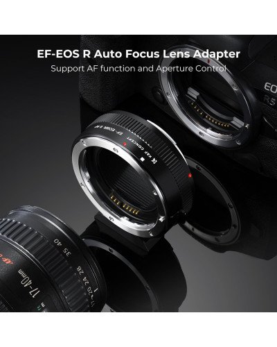 K&F Concept EF to EOS R Auto-Focus Mount Adapter