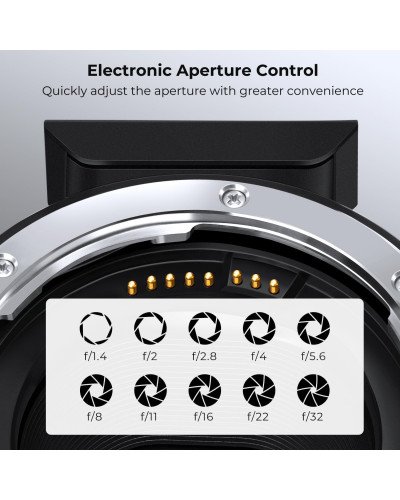 K&F Concept EF to EOS R Auto-Focus Mount Adapter