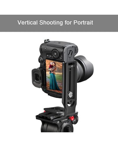 DSLR Camera L Bracket Vertical Horizontal Switching Tripod Quick Release Plate for Canon Nikon Sony Osmo Ronin Zhiyun DSLR Camera L Bracket Vertical Horizontal Switching Tripod Quick Release Plate for Canon Nikon Sony Osmo Ronin Zhiyun