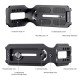 DSLR Camera L Bracket Vertical Horizontal Switching Tripod Quick Release Plate for Canon Nikon Sony Osmo Ronin Zhiyun DSLR Camera L Bracket Vertical Horizontal Switching Tripod Quick Release Plate for Canon Nikon Sony Osmo Ronin Zhiyun