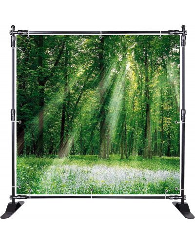 Double-Crossbar Backdrop Background Stand Frame Support System For Photography Photo Studio (300x240cm) Double-Crossbar Backdrop Background Stand Frame Support System For Photography Photo Studio (300x240cm)