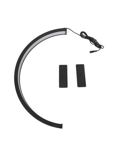 Half Moon Nail Desktop LED Light 75cm Black