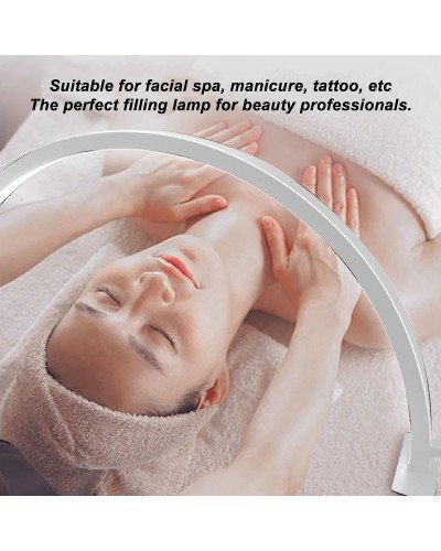 Half Moon Nail Desktop LED Light 75cm White Half Moon Nail Desktop LED Light 75cm White