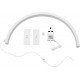 Half Moon Nail Desktop LED Light 75cm White Half Moon Nail Desktop LED Light 75cm White