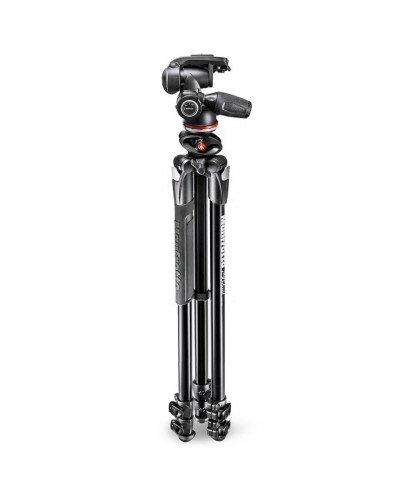 Manfrotto 290 Dual Aluminium 3-Section Tripod Kit With 3-Way Head (MK290DUA3-3W)